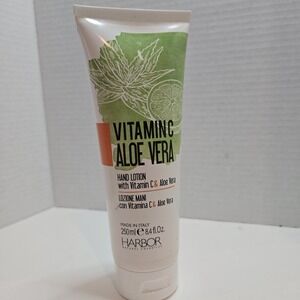 Harbor Natural Cosmetics Vita‎ C Aloe Vera Hand Lotion Hydrating Nourishing New